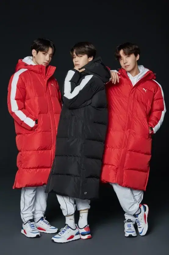 Bts puma long coat cheap